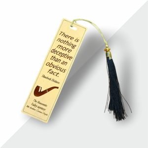 Custom printed bookmark for branding, gifting, and promotional use. Compact and stylish design.