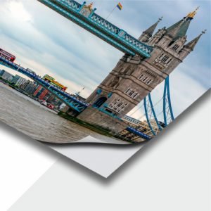 Premium-quality vinyl print with smooth finish, suitable for indoor and outdoor branding applications.