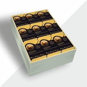 Sheet Printing Metallic