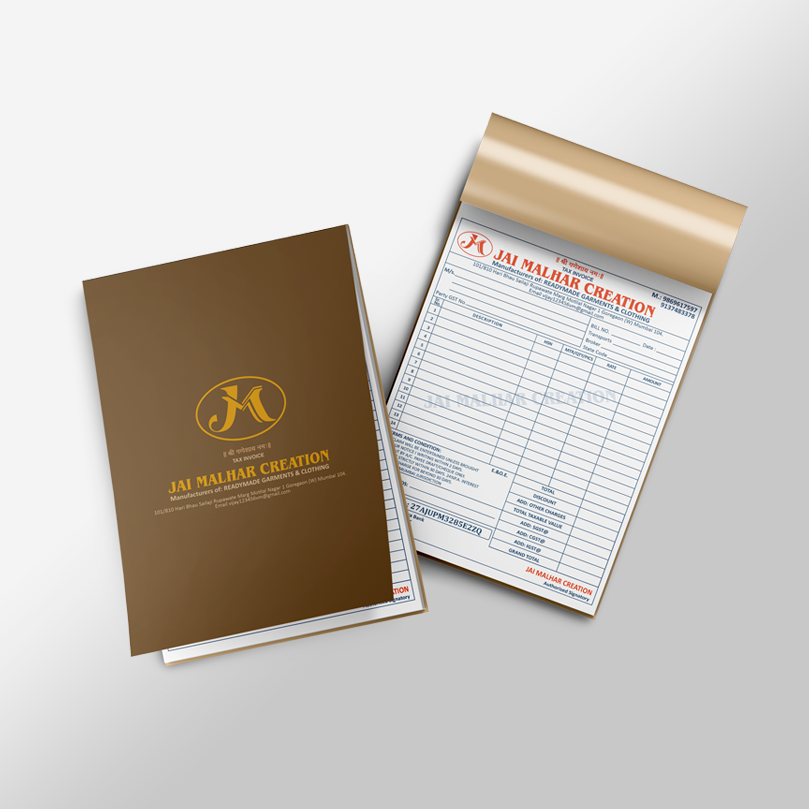 Bill Book A5